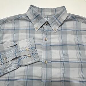 Southern Tide Coastal Passage Plaid Button‎ Down Shirt Mens Medium Casual Active